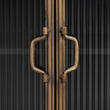 Ixia Crna metalna vitrina 58x120 cm Brick – | shoptok.hr
