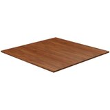  Kvadratna mizna plošča tem. rjava 90x90x1,5 cm trdna hrastovina, (20712602) | Shoptok.si