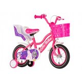 Kids Bike Princess Flower roza 12 2024 Cene