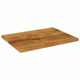Stolna ploča 80x70x3,8 cm pravokutna od masivnog drva manga | shoptok.hr