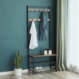  Stalak za kapute NAVOR braon/crna | Eponuda.com