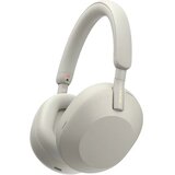 Sony slušalke Bluetooth z odpravljanjem šumov WH-1000XM5S, srebrne u