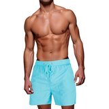 DStreet Spodenki męskie kąpielowe jasnoniebieskie | Shoptok.si