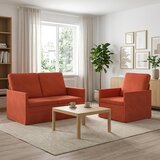  Set sofe 2 pcs Crvena narančasta Kordura tekstil | shoptok.hr