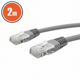 Delight UTP PATCH Cat.5e LAN kabel 2m siv | Shoptok.si
