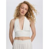 Reserved LADIES` TOP - krem | shoptok.hr