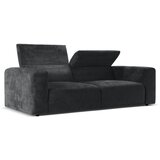 Micadoni Home Antracitno siva sedežna garnitura 234 cm Cruz – | Shoptok.si