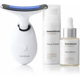 Paket masažer za obraz, serum za obraz Kombucha Vibeboost 30 ml in krema za obraz Kombucha Vibecare 50 ml InnovaGoods u