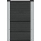  Povišena vrtna gredica Crna 50 x 30 x 72 cm | shoptok.hr