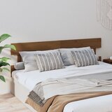  Uzglavlje za krevet boja meda 204 x 3 x 81 cm masivna borovina | shoptok.hr