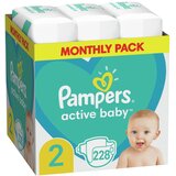 Pampers Active Baby - Mjesečno Pakiranje Pelena | shoptok.hr