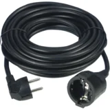 Safety contact extension 5,0 m black
