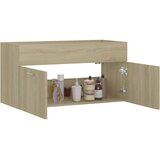 Ormarić za umivaonik boja hrasta sonome 90x38,5x46 cm drveni | shoptok.hr