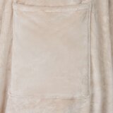 Deka majica s kapuljačom Bež M Flanel | shoptok.hr