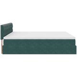  Otomanski krevet s madracem i LED 160x200 cm baršunasti | shoptok.hr