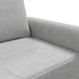  Trosjed svjetlosivi 180 cm baršunasti | shoptok.hr