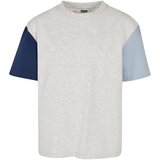 Urban Classics Kids Boys Organic Oversized Colorblock Tee lightgrey Cijene