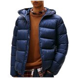 Tommy Jeans Jakne TJM HOODED LOGO PUFFER E Modra | Shoptok.si