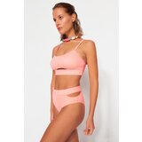 Trendyol Pomegranate Flower Texture High Waist Bikini Bottom | ePonuda.com