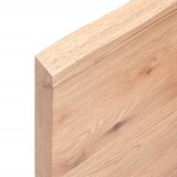 Stolna ploča svjetlosmeđa 80x60x(2-4) cm obrađena hrastovina | shoptok.hr