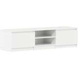 TV ormarić visoki sjaj bijeli 140x40x35,5 cm konstruirano drvo | shoptok.hr