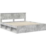  Konstrukcija postelje Beton 180 x 200 cm Konstruiran les, (5000104049) | Shoptok.si