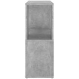 vidaXL Ormarić za knjige siva boja betona 60x24x63cm konstruirano drvo | shoptok.hr