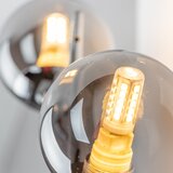  Brilagi - LED zidno svetlo MISTEL 3xG9/3W/230V crni hrom/zadimljeno staklo | Eponuda.com
