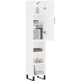  Visoka komoda bijeli 34,5x34x180 cm od konstruiranog drva | shoptok.hr