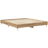  Okvir kreveta bez madraca boja hrasta artisan 180x200 cm | shoptok.hr