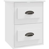 vidaXL Stenska nočna omarica 2 kosa bela 41,5x36x53 cm | Shoptok.si