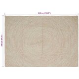  Tepisi za područja Prirodna i bijela 240 x 340 cm Juta | Eponuda.com