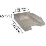  LADICA ZA SPISE ECOTRAY 12327D FORNAX PROZIRNO SIVA | shoptok.hr