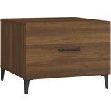  Klubska mizica s kovinskimi nogami 2 kosa 50x50x40 cm, (20715650) | Shoptok.si