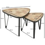 MID.YOU set klubskih mizic wohnling | Shoptok.si