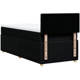  Box spring krevet s madracem crni 80 x 200 cm od tkanine | shoptok.hr