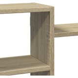  Zidna polica boja hrasta sonome 129x18x42 cm konstruirano drvo | shoptok.hr