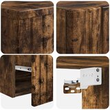  Set namještaja za kupaonicu 2 kom. Dimljeni hrast Smeđa 33 x 34.5 x 100 cm | Shoptok.si