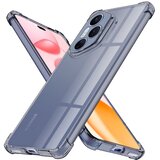 Techsuit Shockproof Clear Silicone zaštitna maskica za Honor 400 Pro – smoke crna | shoptok.hr