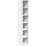 Furnova Visoka omara bela 30x41x185 cm inženirski les, (21955062) | Shoptok.si