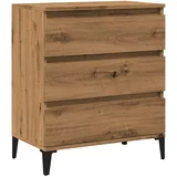 MAISON CHIC Komoda - Predalnik artisian hrast 60x35x70 cm konstruiran les, (21716912)