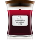 WoodWick Trilogy Sun Ripened Berries mirisna svijeća s drvenim fitiljem 275 g Cijene
