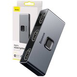 Baseus Matrix Dvosmerni delilnik / razdelilnik HDMI, 2x1 / 1x2, 4K, (20776935) | Shoptok.si