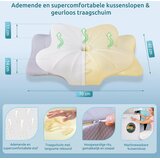 DONAMA ergonomski vzglavnik iz spominske pene - 70×42X14 cm | Shoptok.si
