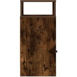  Noćni ormarići 2 kom s ladicama dimljeni hrast 25x31x66 cm | shoptok.hr