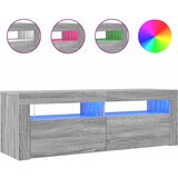 TV ormarić s LED svjetlima boja hrasta sonome 120 x 35 x 40 cm | Eponuda.com