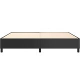  Za krevet s oprugama crni 200x200 cm od umjetne kože | shoptok.hr