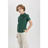 Defacto Boy Waffle Short Sleeve Polo T-Shirt cene