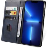 INORCO Preklopna torbica za telefon denarnica za iPhone 13 Pro Max 6,7 palca, magnetno usnjeno stojalo s telečjo teksturo, (22035795) | Shoptok.si