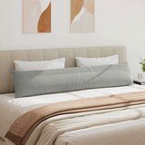 vidaXL Blazine za kavč 2 pcs Svetlo siva 200 x 40 cm blago | Shoptok.si